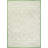 Deronte Vintage Filigree Textured Weave Cream/Green Indoor/Outdoor Rug-1662867013