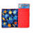  Planets Outer Space Toddler Nap Mat - Includes Attached Pillow and Fleece Blanket