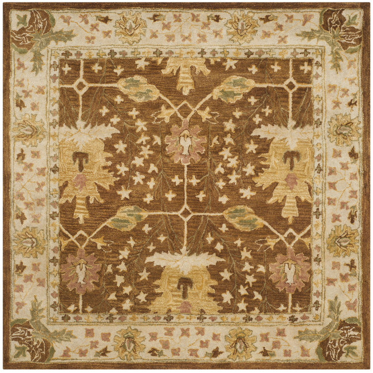 Antiquity Hand-Tufted Brown / Beige Area Rug