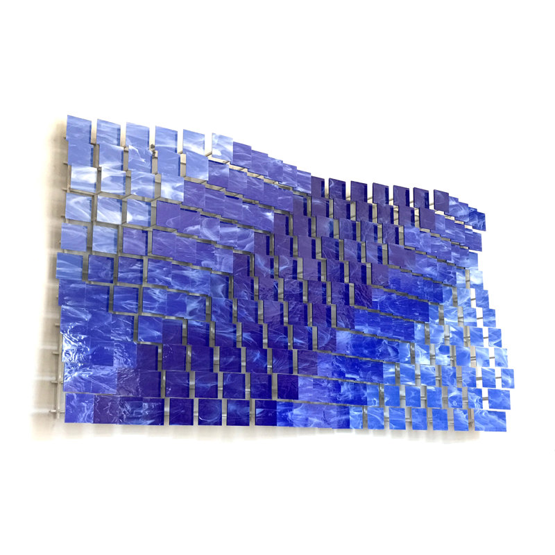 Coast 2 Coast Handmade Modern Abstract Glass Wall Decor