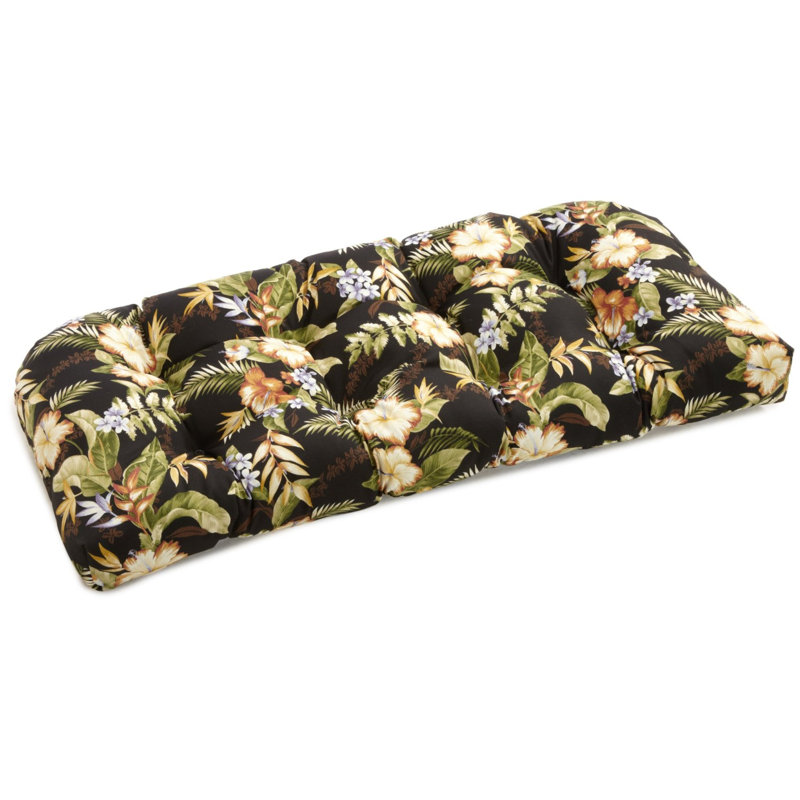 Outdoor 5'' Seat Cushion, Freeport Ebony