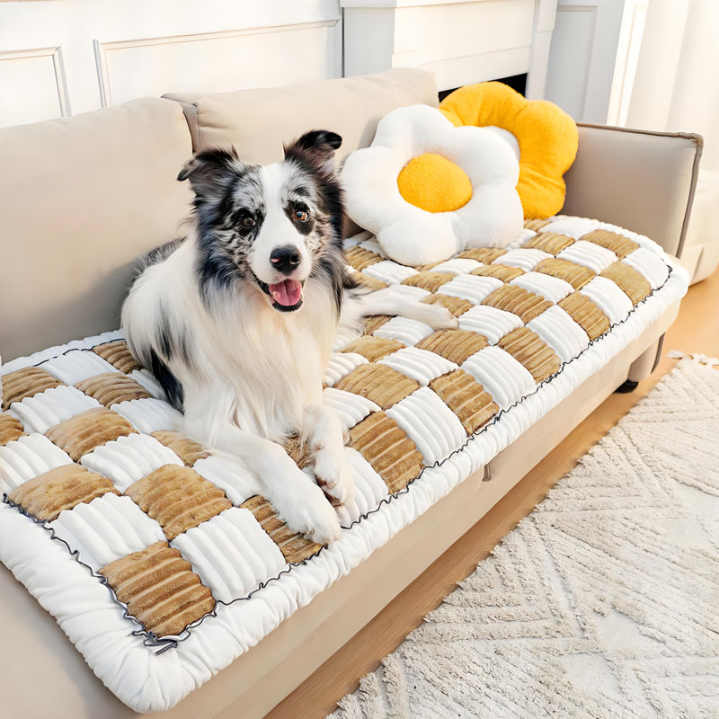 Housse de canapé pour lit de chien de compagnie, coussin de siège de fenêtre, coussin de tête de lit, tapis de tatami