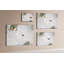 Wall Mounted cork board with print wall art notice boards decorative bulletin board ideas Minimalistic olives