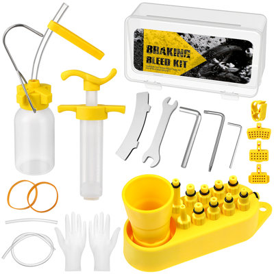 Brake Bleed Kit Mountain Bicycle Hydraulic Disc Brake Oil Mineral Filling Tools