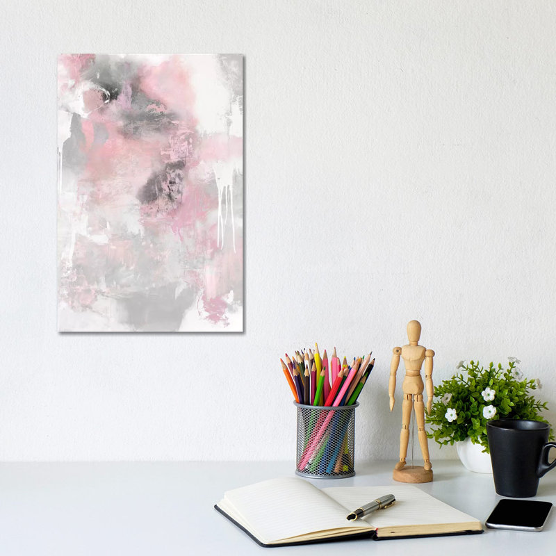 Irresistible Blush I by Tate Bridges - Wrapped Canvas Print, 20.32 cm H x 30.48 cm W