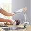 Minta® Pull Out Touch Single Handle Kitchen Faucet-20110738