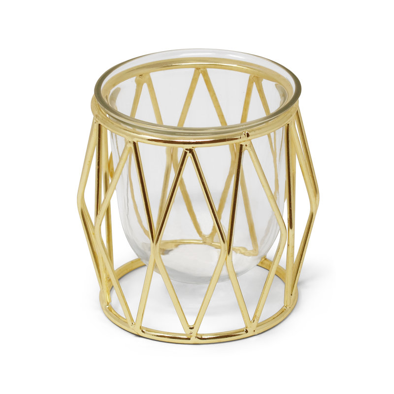 4.5'' H Glass Tabletop Hurricane