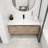 Bathroom Cabinet With Sink,Soft Close Doors And Drawer,Float Mounting Design