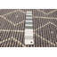 Tapis gris nouvel âge en laine de conception unique 6 pi 0 po x 9 pi 3 po Iagulli