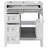 Elouan 30.01'' Single Bathroom Vanity with Solid Wood Top-741478770