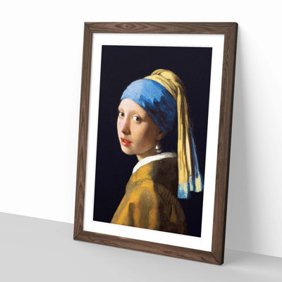 Johannes Vermeer - Single Picture Frame Painting