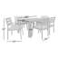 Greyson Aluminum Rectangular 6 - Person 68'' L Dining Set