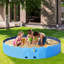 Grande piscine pliable pour chien avec arroseur-95981004
