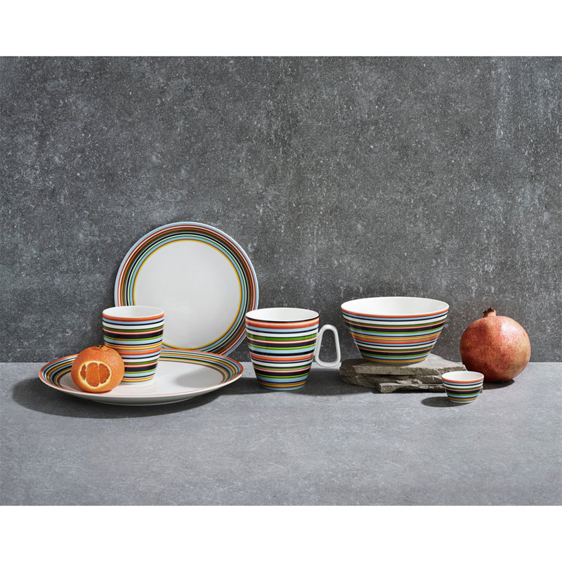 Iittala Origo 7.874" Salad Plate, Orange
