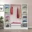 Raqual 100% MELAMINE COATED PARTICLE BOARD Wardrobe