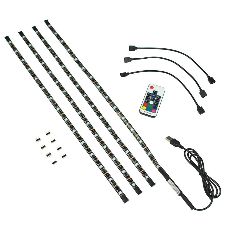 RibbonFlex Home USB Multicolor LED Strip Light Kit