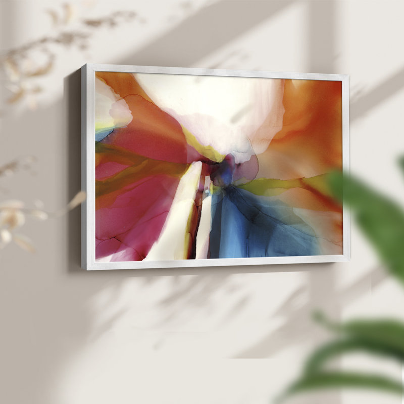 Disconnect Phenomena - Impression encadrée - Restickable, H 16 po x l 20 po, Blanc