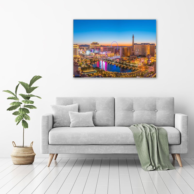 Las Vegas Usa - Wrapped Canvas Print