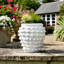 Pot à fleurs Wrought Studio ™, blanc-125648482