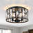 Leanni 3-Light 12" Crystal Flush Mount Ceiling Light-2044463453