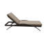 Chaise longue d'extérieur en métal Torkelson