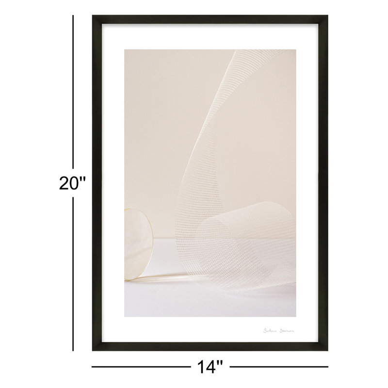 Balance 1 Print by Svetlana Smirnova, 20" H x 14" W x 1.25" D, Black Framed