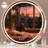 Lehel Metal Round Mirror-891038378