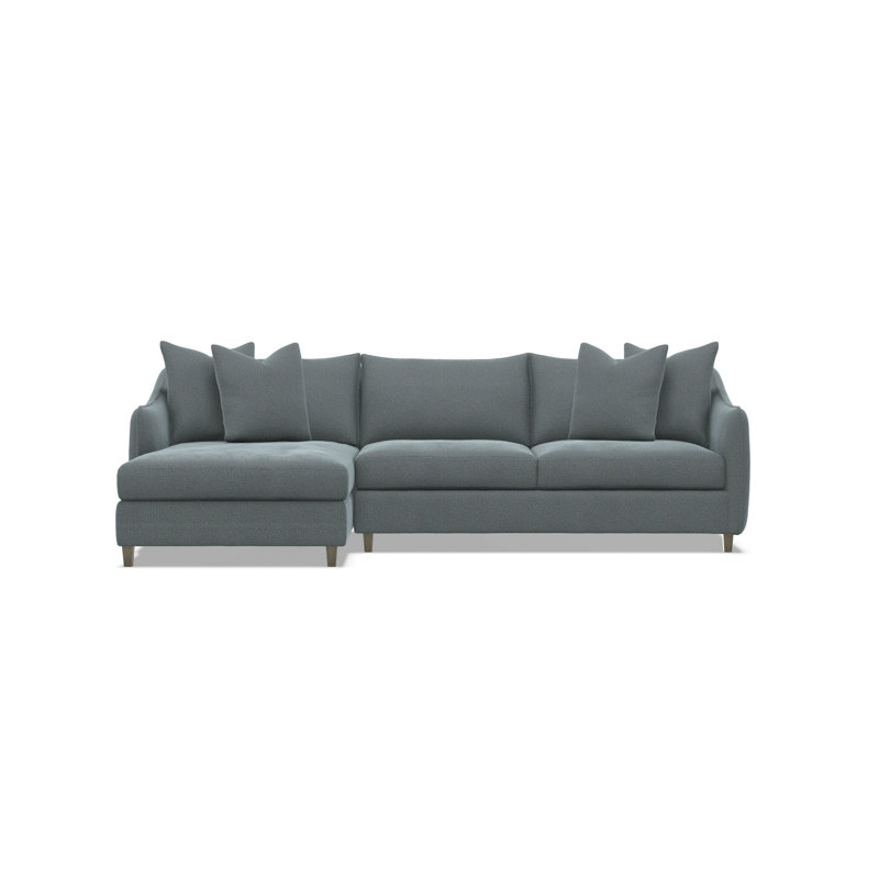 Joli 2 Pc Fabric Sectional, 1592-110
