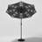 Aislynn 3m Traditional Parasol with LED Light-670096287