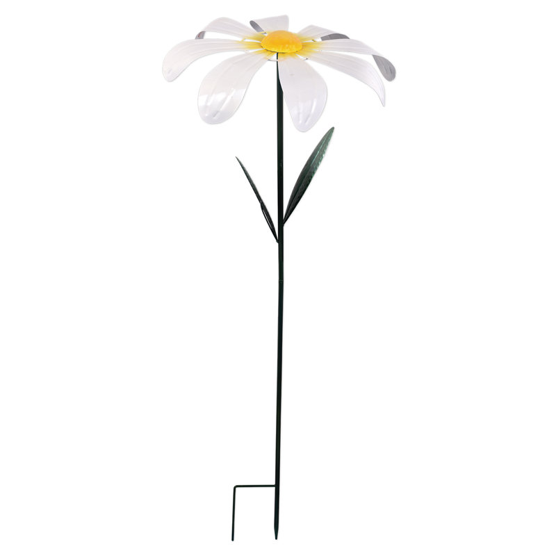 Piquet de jardin 1 pièce Turkekul, H 24 po x l 14,75 po x P 2,5 po, Blanc