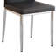 Ensemble de chaises de salle à manger ergonomiques avec dossier confortable en polyuréthane et design élégant-129028315-129028316