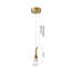 Eclectic 1 Light LED Crystal Pendant