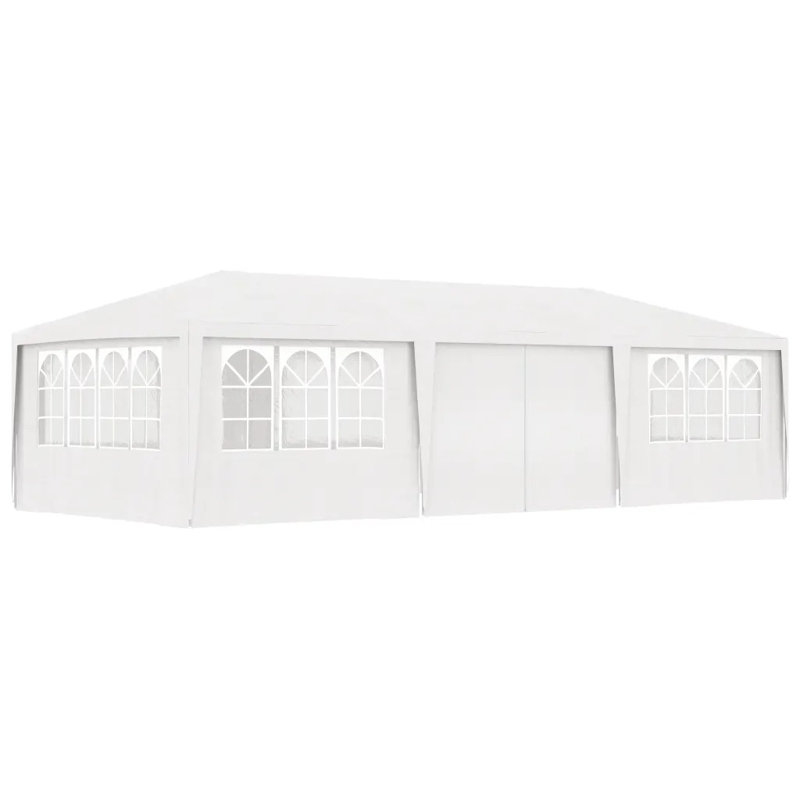 Ercan 4m x 9m Steel Party Tent, White