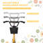 Kick Scooter, scooter pour enfants avec guidon réglable, orange