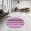 Tapis de zone rose à motif-1164505247