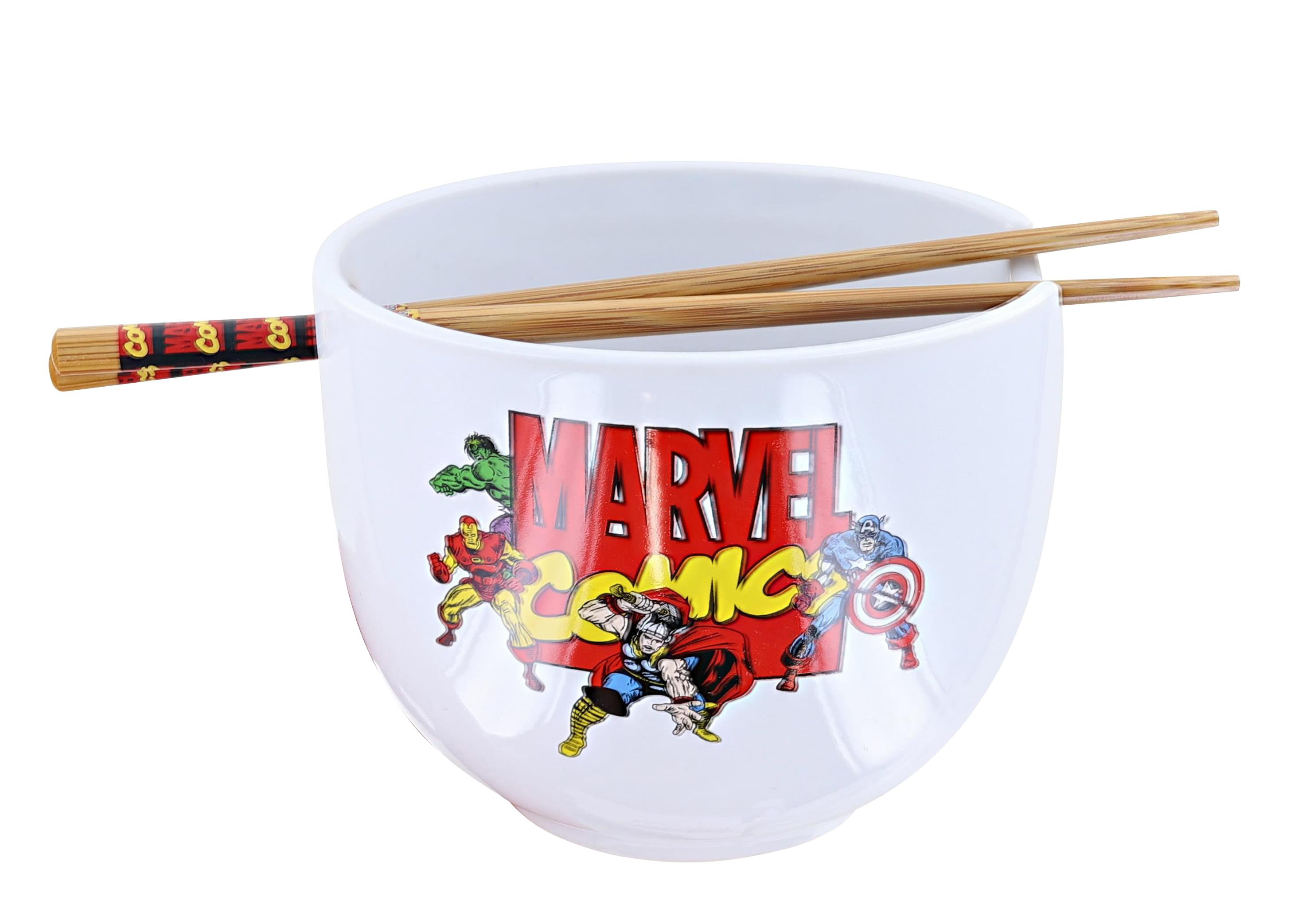 4 Sets (12 Piece) 57 Ounce Large Japanese Ramen Noodle Soup Bowl Melamine  Hard Plastic Dishware Ramen Bowl Set with Matching Spoon and Chopsticks for