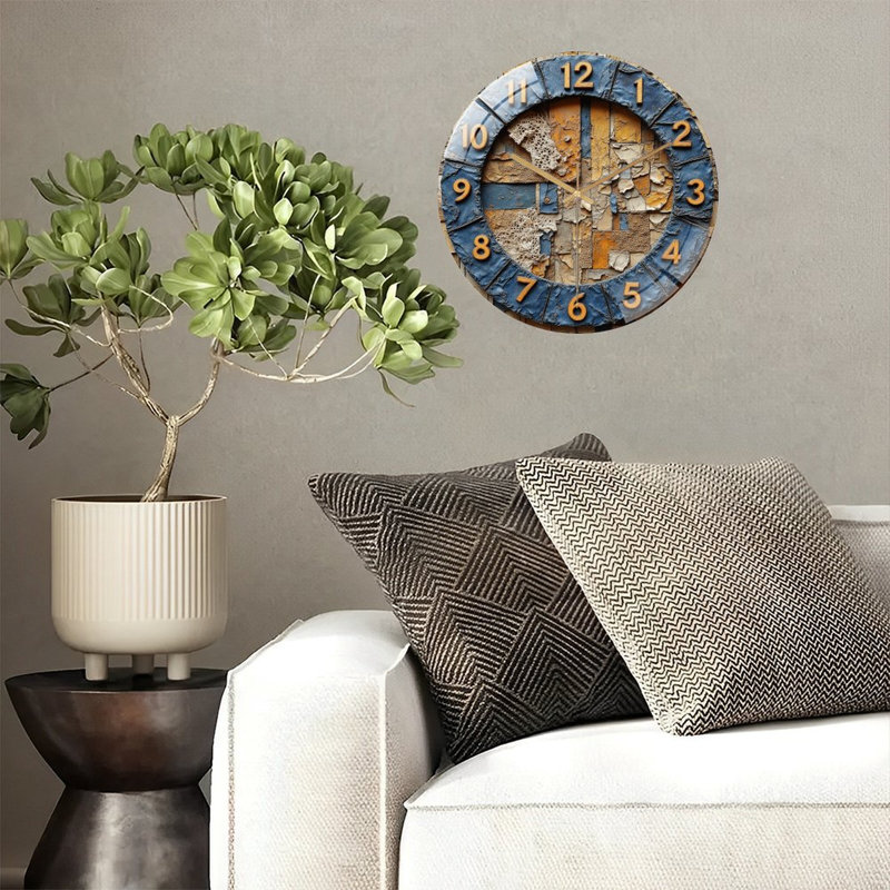 Horloge murale en verre Unique Unique