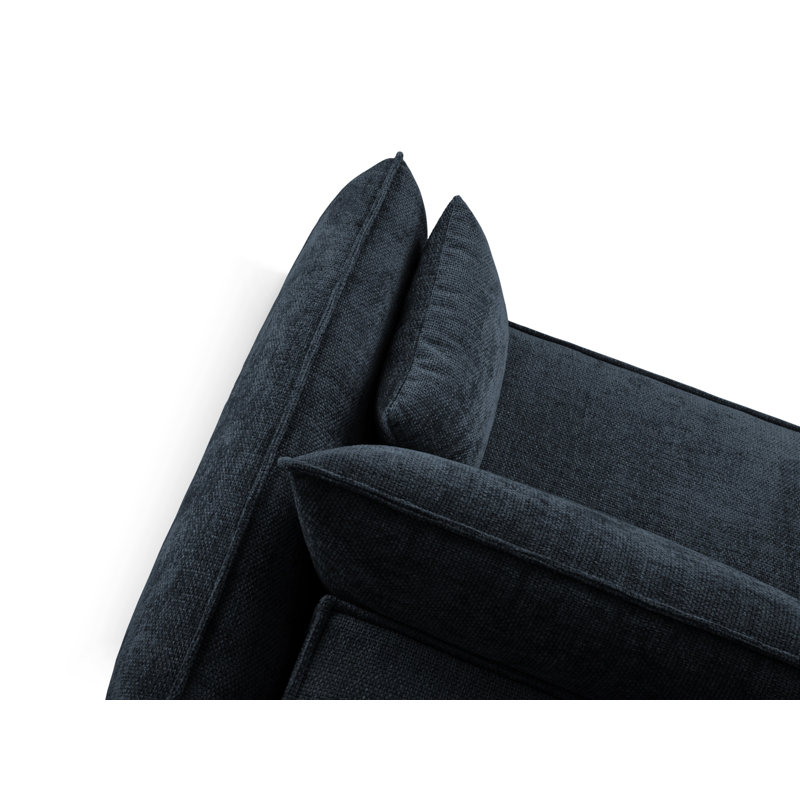 Blessington 4 Seater Sofa Bed, Blue, Left Hand Facing