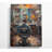 Barber Shop - No Frame Print on Canvas-1997665679