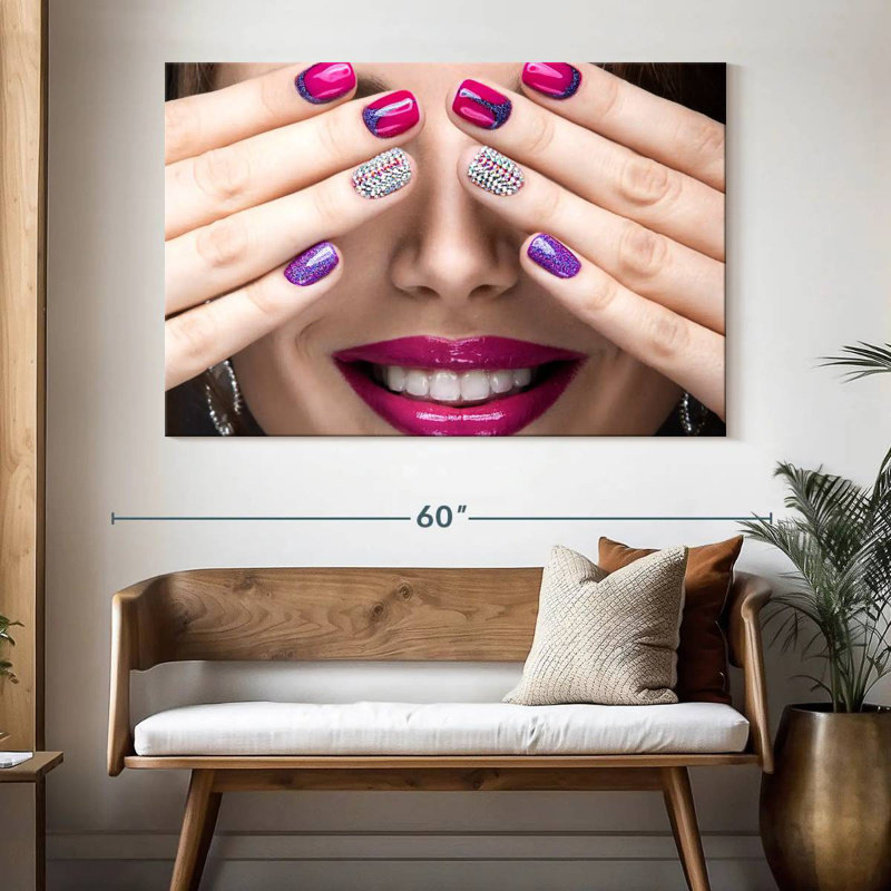 Shuttleworth Classy Short Nails, 34" H x 51" W