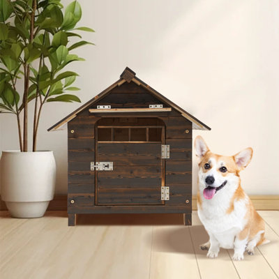 Dog House With Window And Door