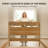 Bed Frame With Headboard & Round Tapered Legs-1985306362-1985306366