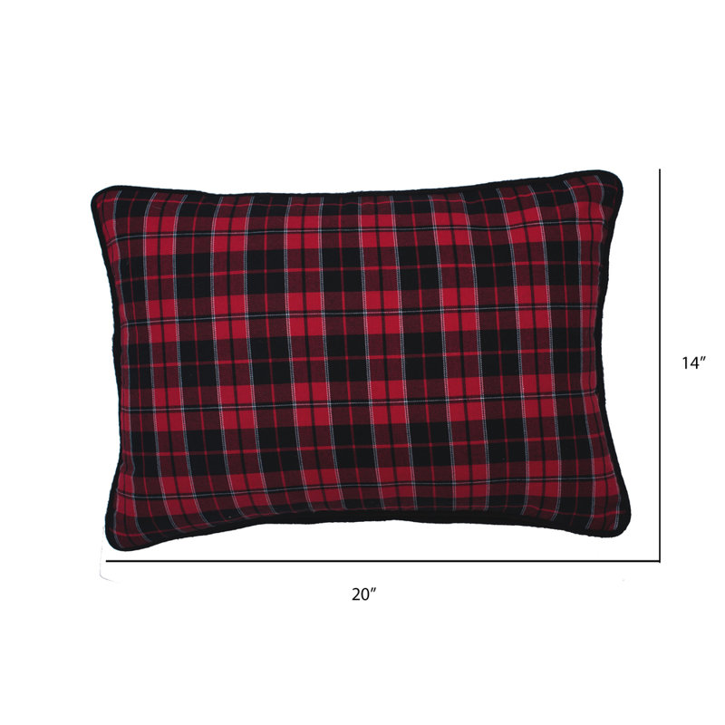 MacKenzie Velvet Lumbar Pillow