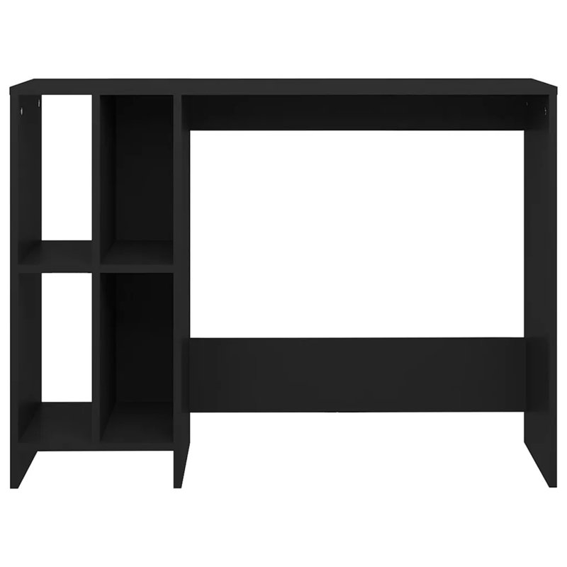 Gislind Writing Desk, Black, Black