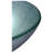 Spirito Silver/Green Circular Vessel Bathroom Sink