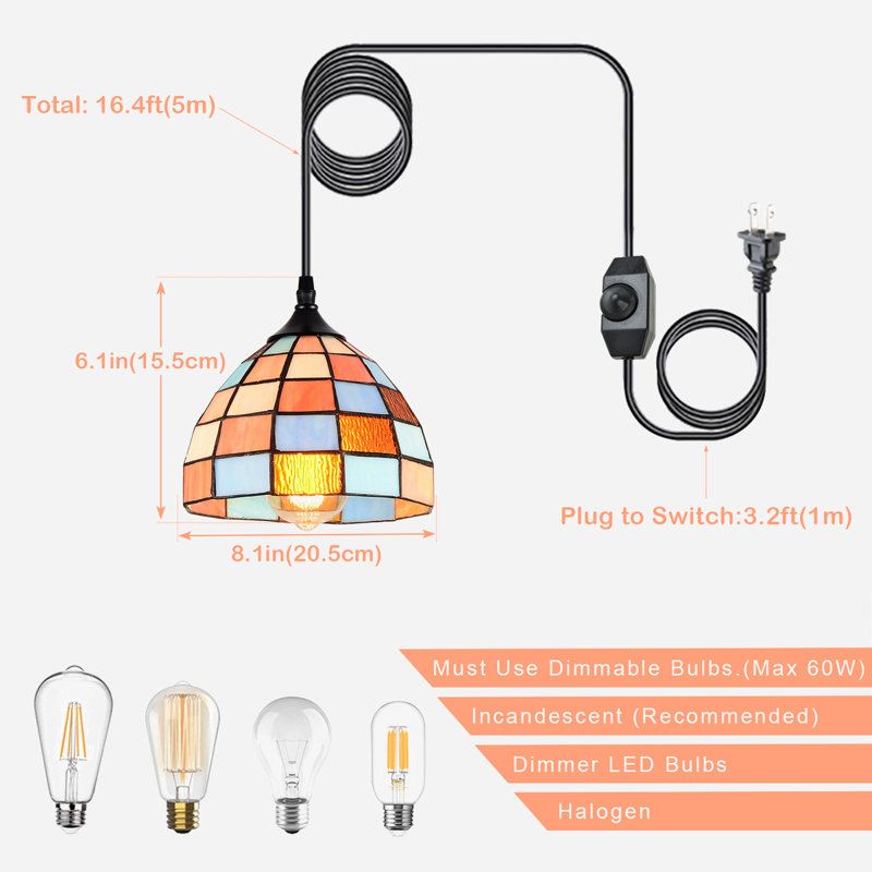 1 - Light Black Single Pendant