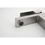 Robinet de salle de bain à cascade, robinet en acier inoxydable à poignée simple en nickel brossé, assurance de la qualité pour la durabilité, à la corrosion et aux empreintes digitales, robinet silencieux en nickel sans écoulement d'eau, meuble-lavabo-121598764