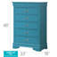 Coffre Louis Philippe G3180-CH, sarcelle-137258132