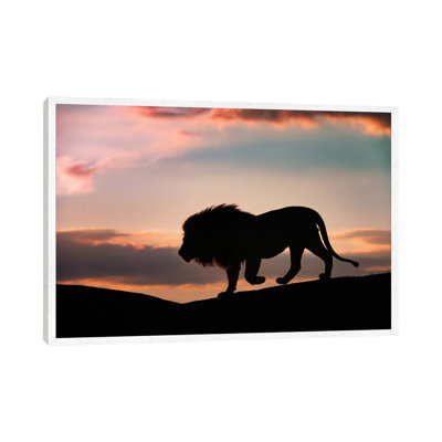 Sunset In The Serengeti by Mario Vigo - Print on Canvas