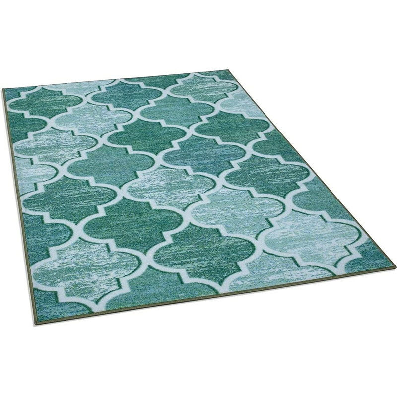 Harrouda Abstract Indoor / Outdoor Area Rug, Runner 60 x 225cm